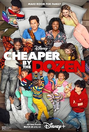 Cover image of the movie Cheaper by the Dozen (2022)