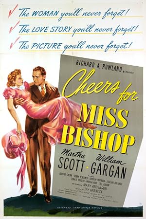 Cover image of the movie Cheers for Miss Bishop (1941)