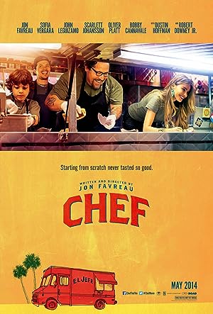 Cover image of the movie Chef (2014)
