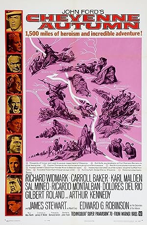 Cover image of the movie Cheyenne Autumn (1964)