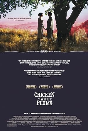 Cover image of the movie Chicken with Plums (2011)
