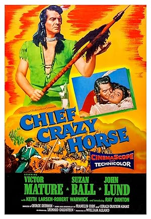 Cover image of the movie Chief Crazy Horse (1955)