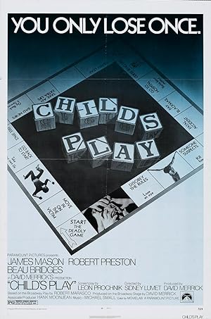 Cover image of the movie Child's Play (1972)