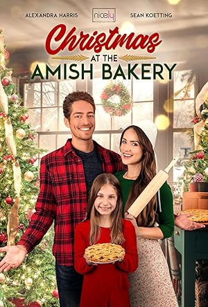 Cover image of the movie Christmas at the Amish Bakery (2023)