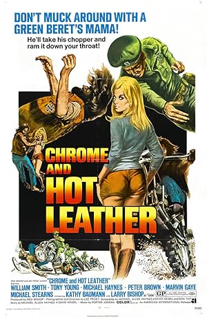Cover image of the movie Chrome and Hot Leather (1971)