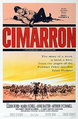 Cover image of the movie Cimarron (1960)