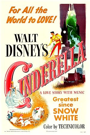 Cover image of the movie Cinderella (1950)