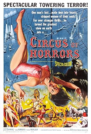 Cover image of the movie Circus of Horrors (1960)