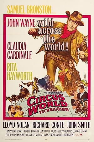 Cover image of the movie Circus World (1964)