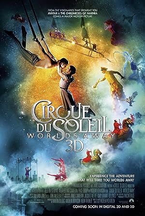Cover image of the movie Cirque du Soleil: Worlds Away (2012)