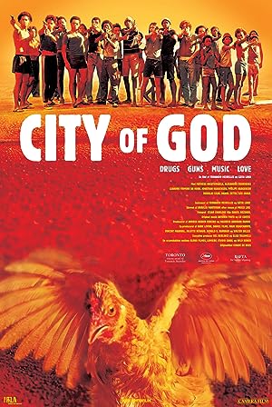 Cover image of the movie City of God (2002)