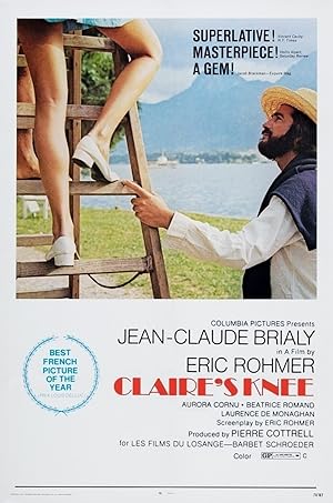 Cover image of the movie Claire's Knee (1970)
