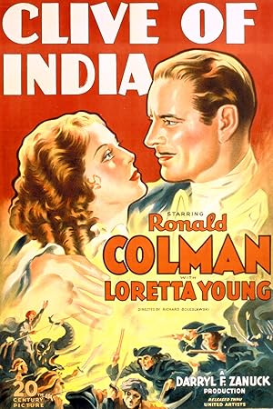 Cover image of the movie Clive of India (1935)