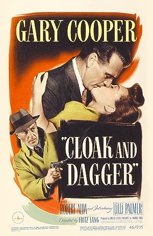 Cover image of the movie Cloak and Dagger (1946)