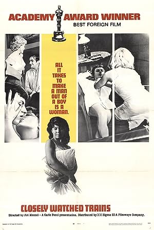 Cover image of the movie Closely Watched Trains (1966)