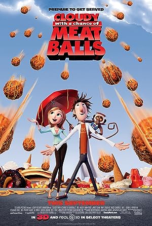 Cover image of the movie Cloudy with a Chance of Meatballs (2009)
