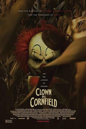 Cover image of the movie Clown in a Cornfield (2025)