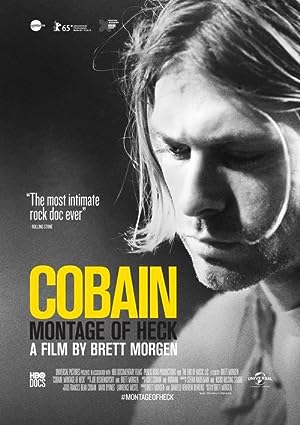 Cover image of the movie Cobain: Montage of Heck (2015)