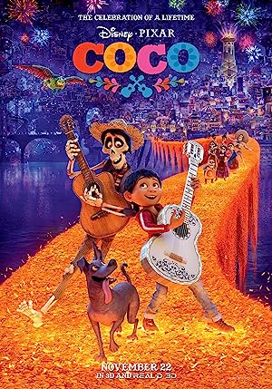 Cover image of the movie Coco (2017)
