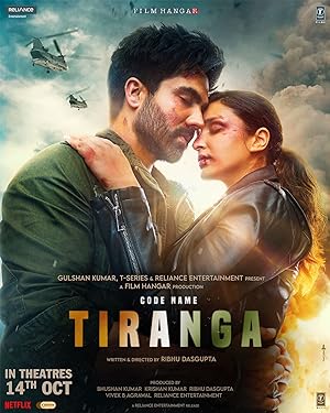 Cover image of the movie Code Name: Tiranga (2022)