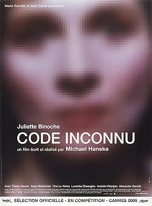 Cover image of the movie Code Unknown (2000)