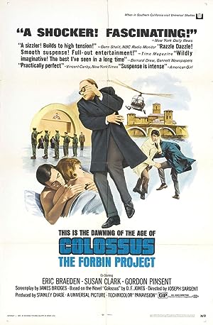 Cover image of the movie Colossus: The Forbin Project (1970)