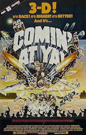 Cover image of the movie Comin' at Ya! (1981)