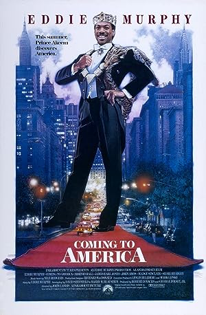 Cover image of the movie Coming to America (1988)