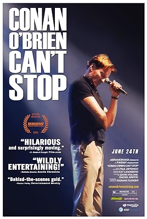 Cover image of the movie Conan O'Brien Can't Stop (2011)