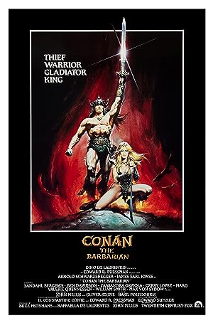 Cover image of the movie Conan the Barbarian (1982)