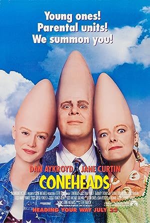 Cover image of the movie Coneheads (1993)