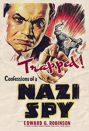 Cover image of the movie Confessions of a Nazi Spy (1939)