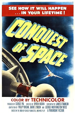 Cover image of the movie Conquest of Space (1955)