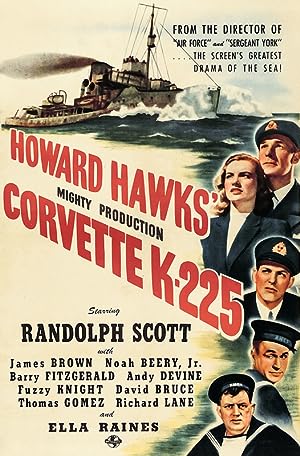 Cover image of the movie Corvette K-225 (1943)