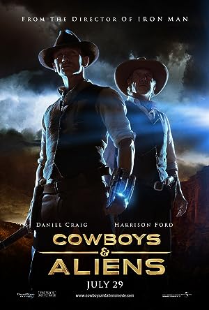 Cover image of the movie Cowboys & Aliens (2011)