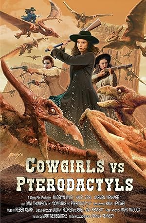 Cover image of the movie Cowgirls vs. Pterodactyls (2021)