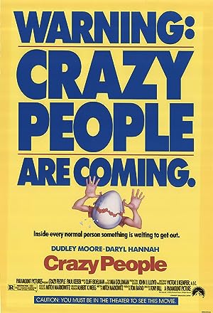Cover image of the movie Crazy People (1990)