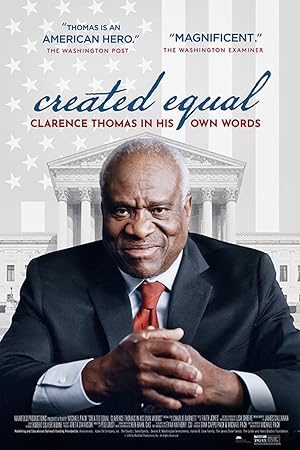 Cover image of the movie Created Equal: Clarence Thomas in His Own Words (2020)