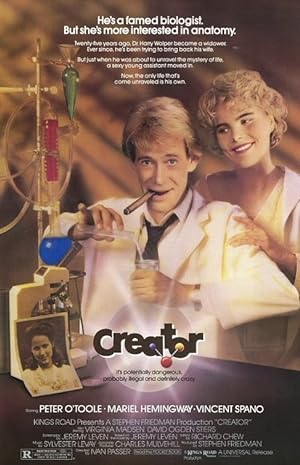 Cover image of the movie Creator (1985)