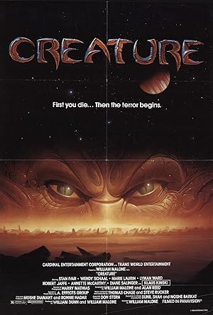 Cover image of the movie Creature (1985)
