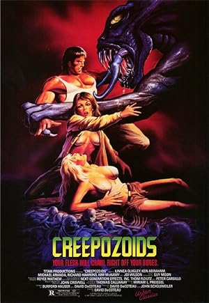 Cover image of the movie Creepozoids (1987)