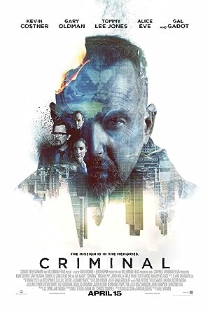 Cover image of the movie Criminal (2016)