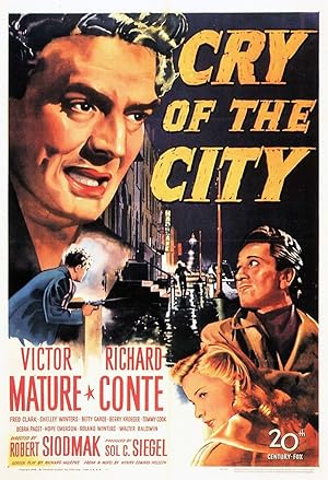 Cover image of the movie Cry of the City (1948)