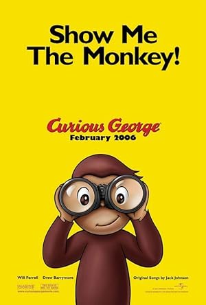 Cover image of the movie Curious George (2006)