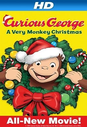 Cover image of the movie Curious George: A Very Monkey Christmas (2009)