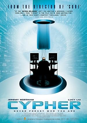 Cover image of the movie Cypher (2002)