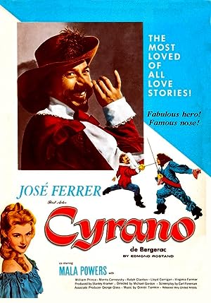 Cover image of the movie Cyrano de Bergerac (1950)