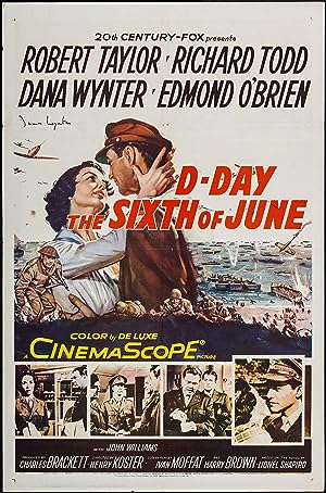 Cover image of the movie D-Day the Sixth of June (1956)