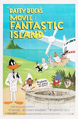 Cover image of the movie Daffy Duck's Movie: Fantastic Island (1983)