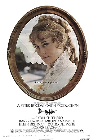 Cover image of the movie Daisy Miller (1974)